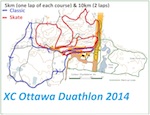 Thumbnail of course for 5km course.